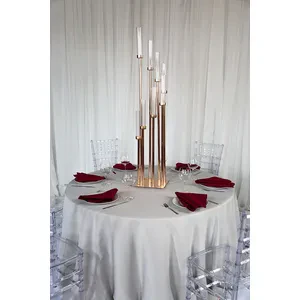 Скатерть "Альфа" светло-серая круглая - Фото 4