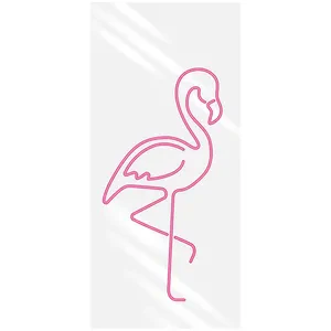 Неоновый силуэт "Фламинго" левый - Фото 2