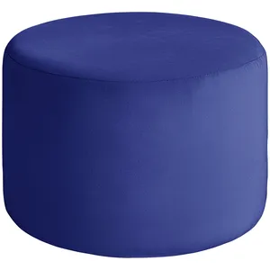 Пуфик "Фуфик" миди синий Ван Гога бархат