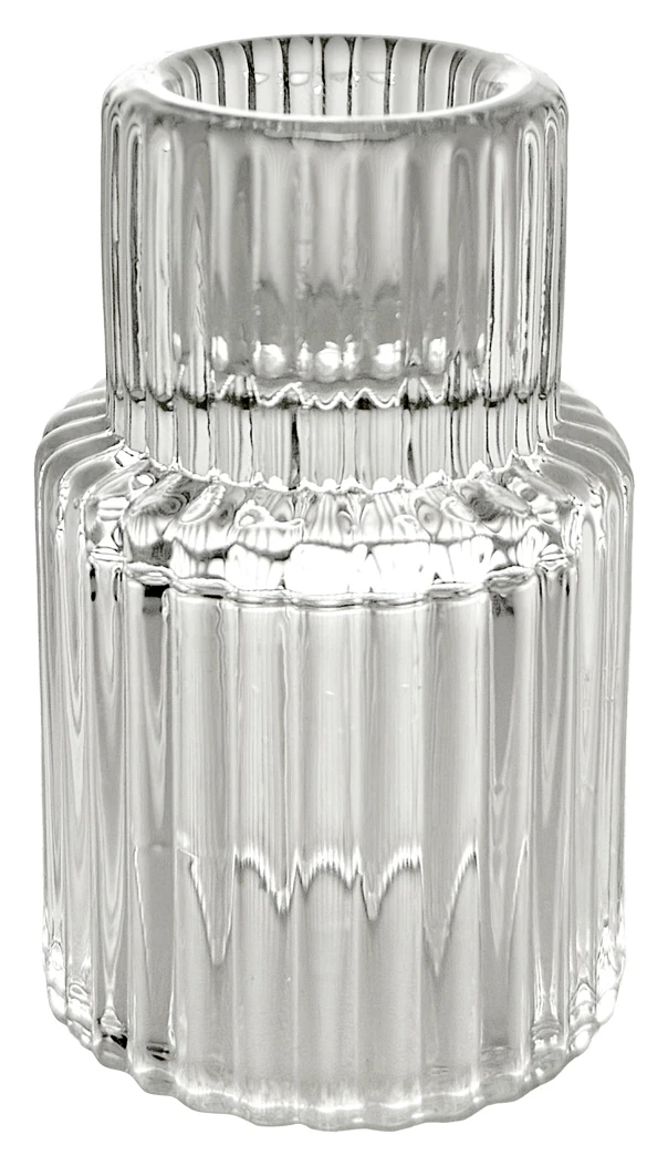 Подсвечник "Гарри" стеклянный прозрачный