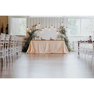 Скатерть "Альфа" нюдовая прямоугольная - Фото 2