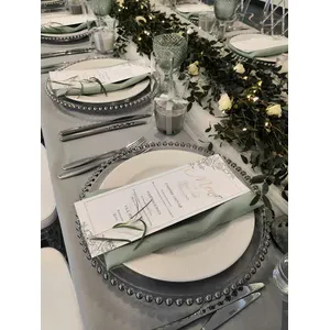 Скатерть "Альфа" серая прямоугольная - Фото 3