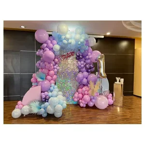 Задник "Октант" серебряный радужный - Фото 3