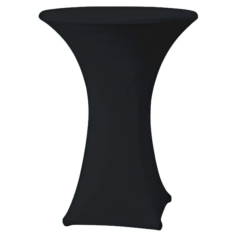 Чехол стрейч для коктейльного стола черный - Фото миниатюра 1