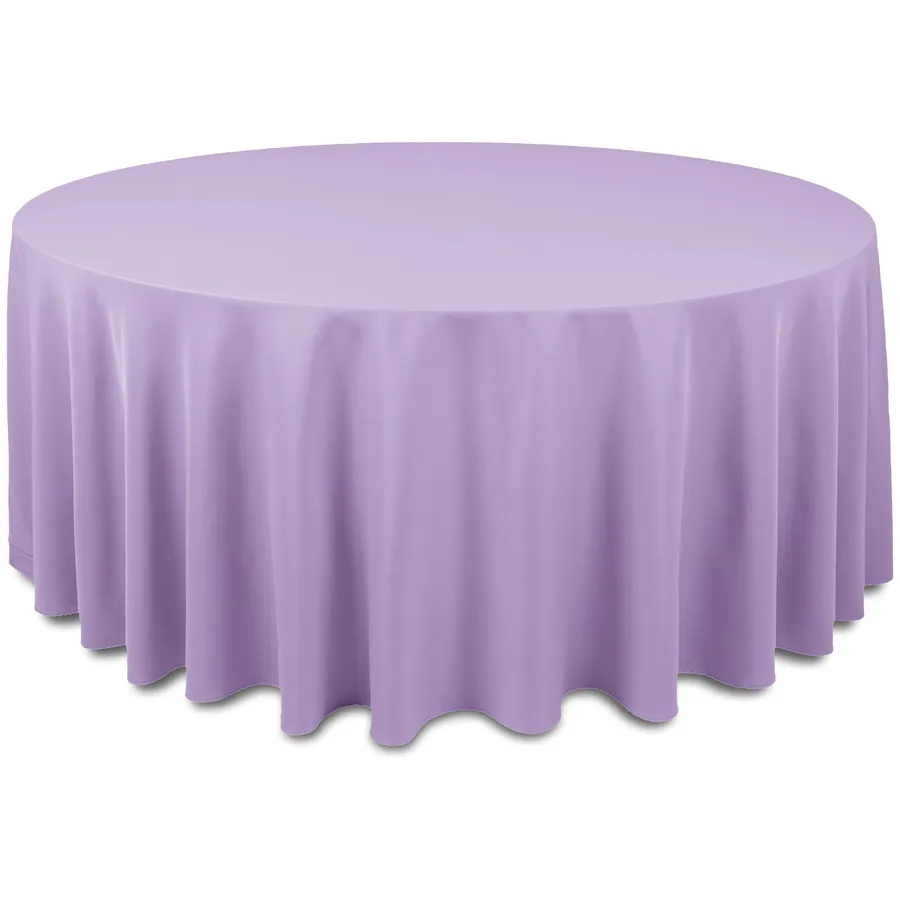 Скатерть "Альфа" лавандовая круглая - Фото основное 1