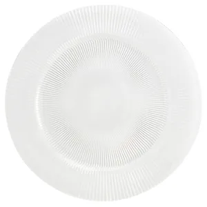 Тарелка "Мистраль" прозрачная без канта