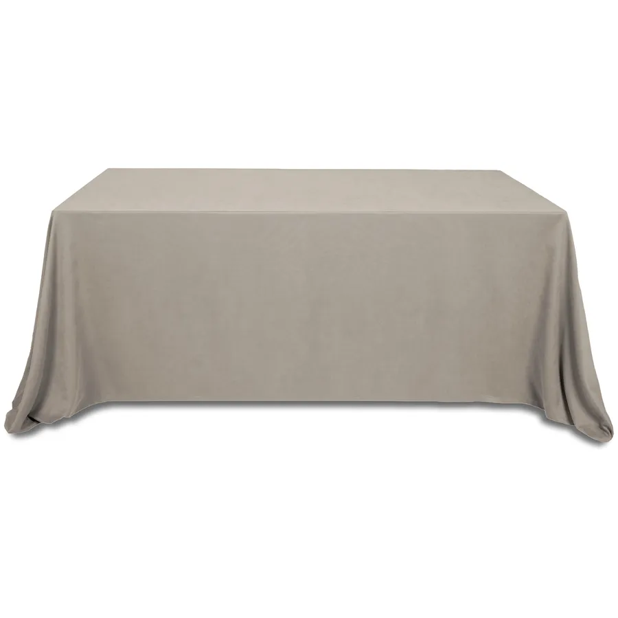 Скатерть канвас "Гамма+" светло-серая прямоугольная - Фото миниатюра 1