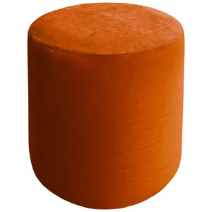 Пуфик "Фуфик" мини рыжая лиса бархат