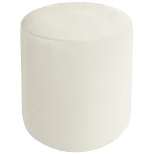 Пуфик "Фуфик" мини жемчужный бархат