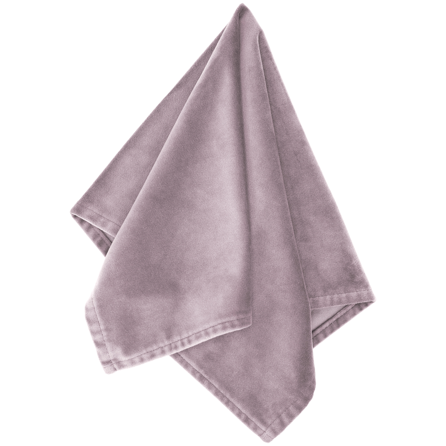 Салфетка бархатная "Бета" пастельно-сиреневая - Фото миниатюра 2