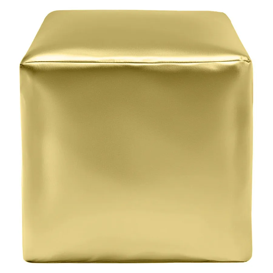 Пуфик "Квадро" | золотой - Фото миниатюра 1
