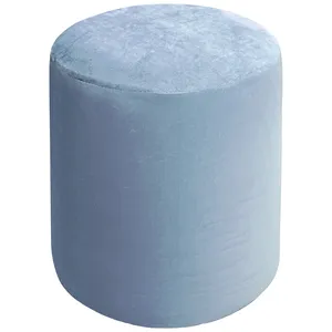 Пуфик "Фуфик" мини голубой сапфир бархат