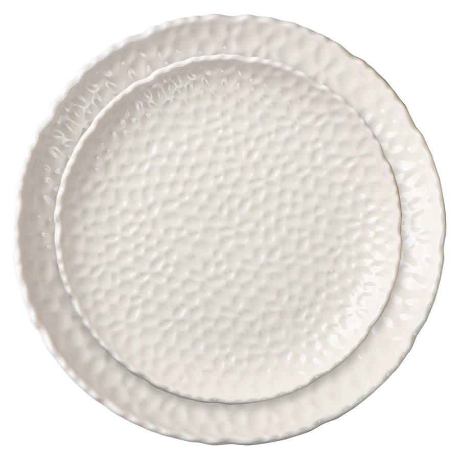 Тарелка "Вульф" белая большая - Фото миниатюра 2