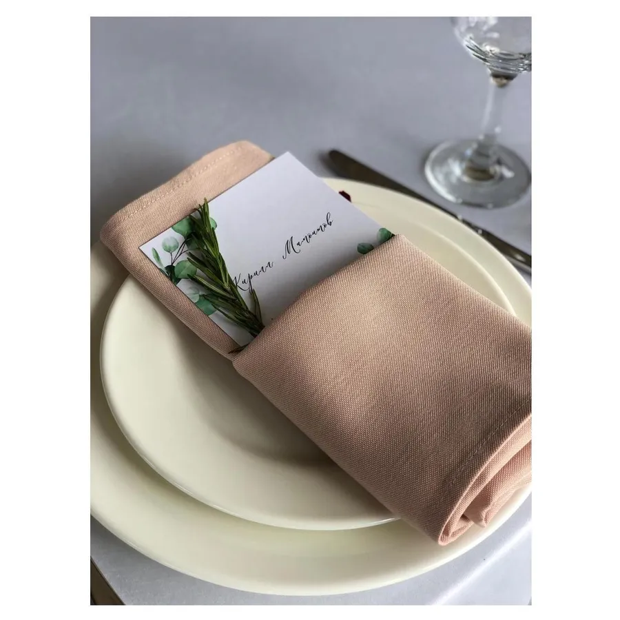 Салфетка "Альфа" латте - Фото миниатюра 5