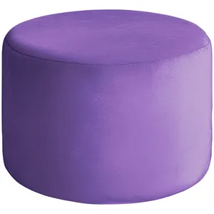 Пуфик "Фуфик" миди фиолетовый люпин бархат