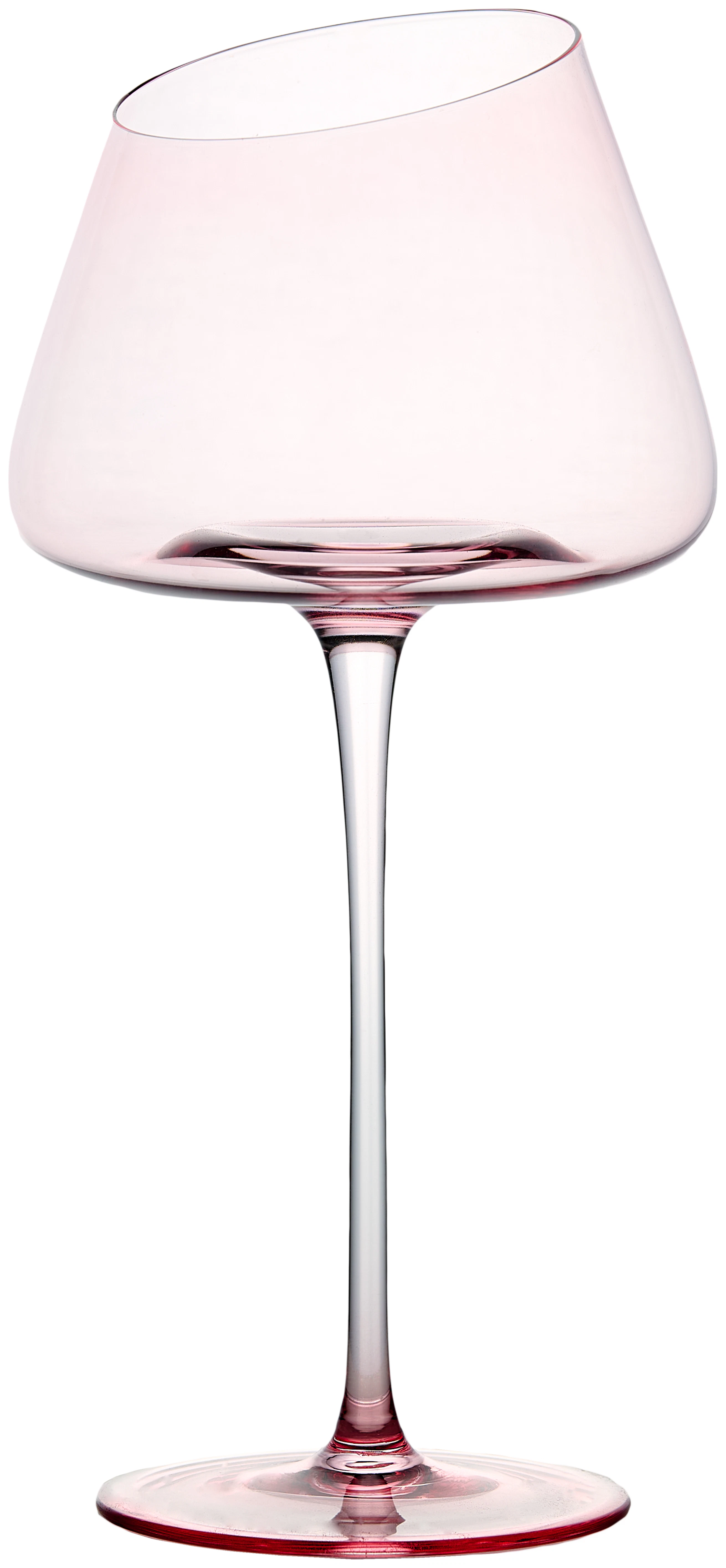 Бокал "Роулинг"  пыльно-розовый винный