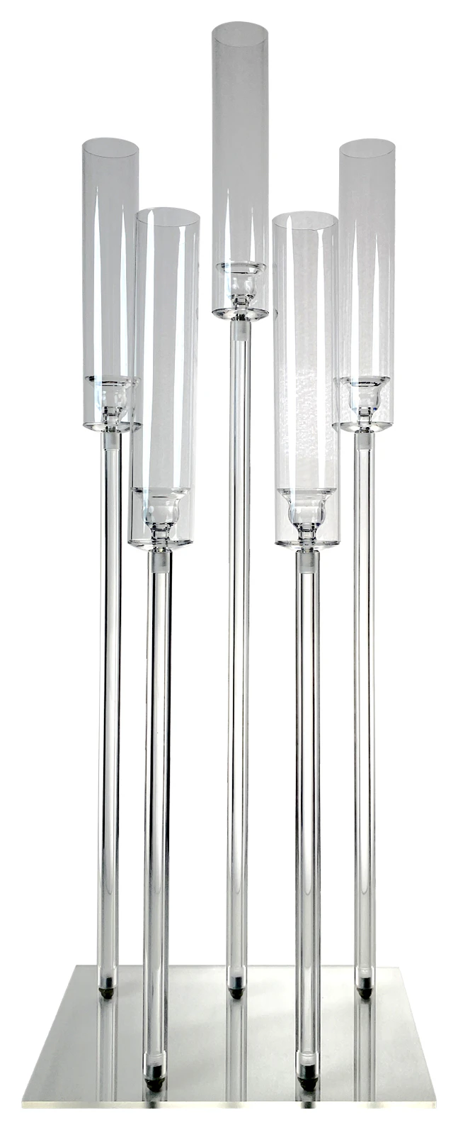 Подсвечник "Рути 5" прозрачный