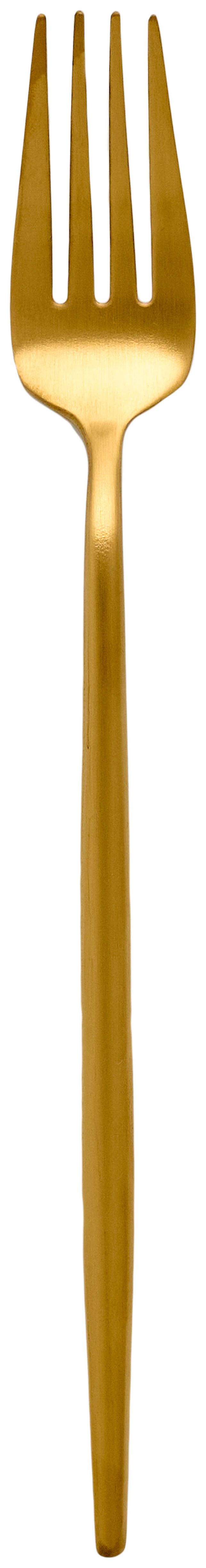 Вилка десертная "Сафо" золотая