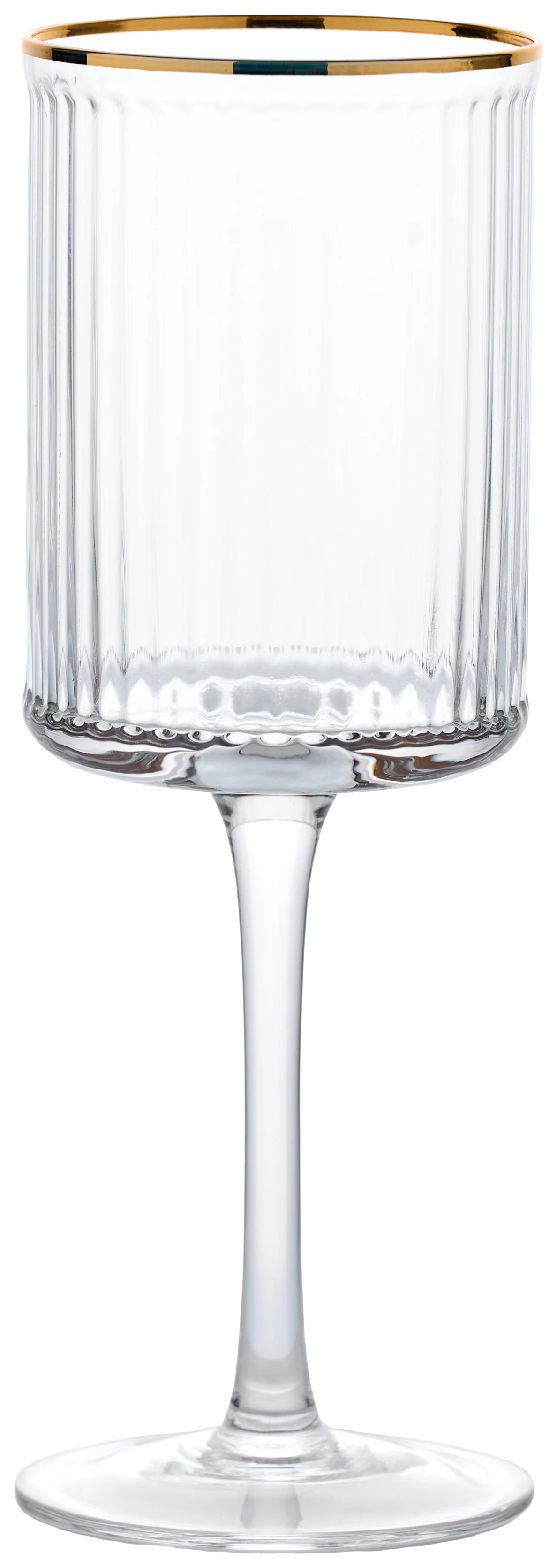 Бокал "Бронте" с золотым кантом винный