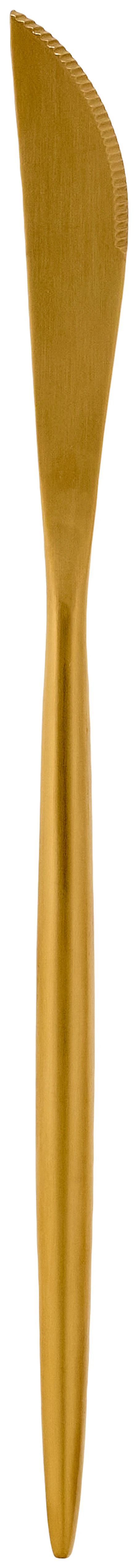 Нож столовый "Сафо" золотой