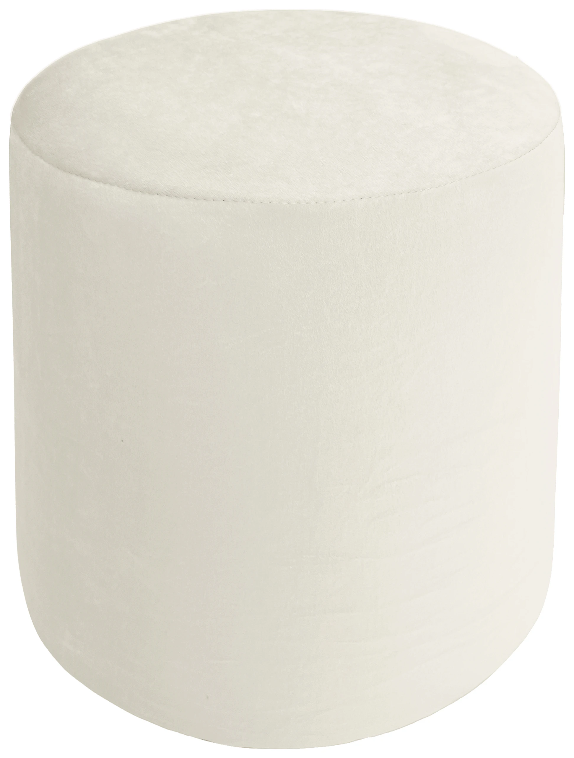 Пуфик "Фуфик" мини жемчужный бархат