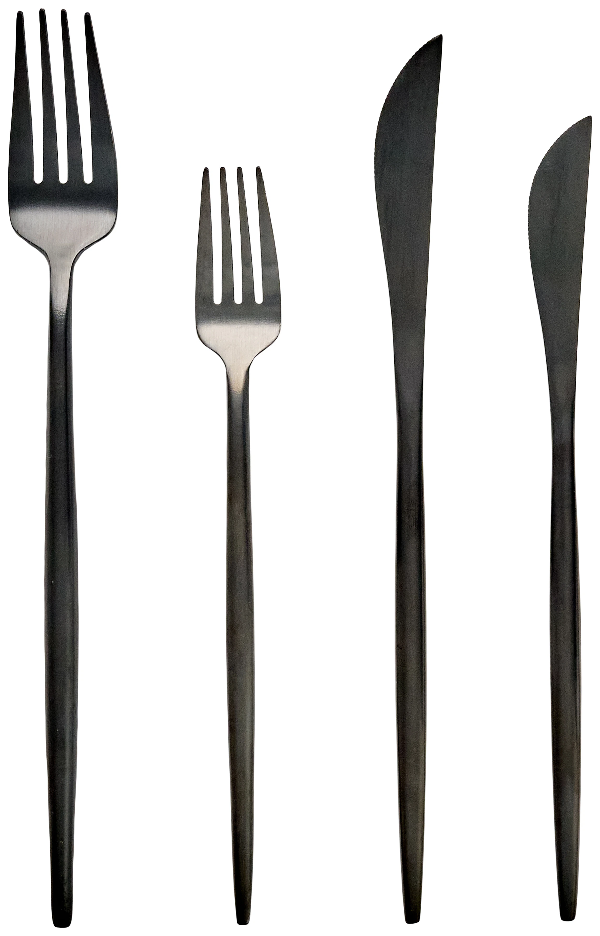 Набор приборов "Сафо" черных 4 шт