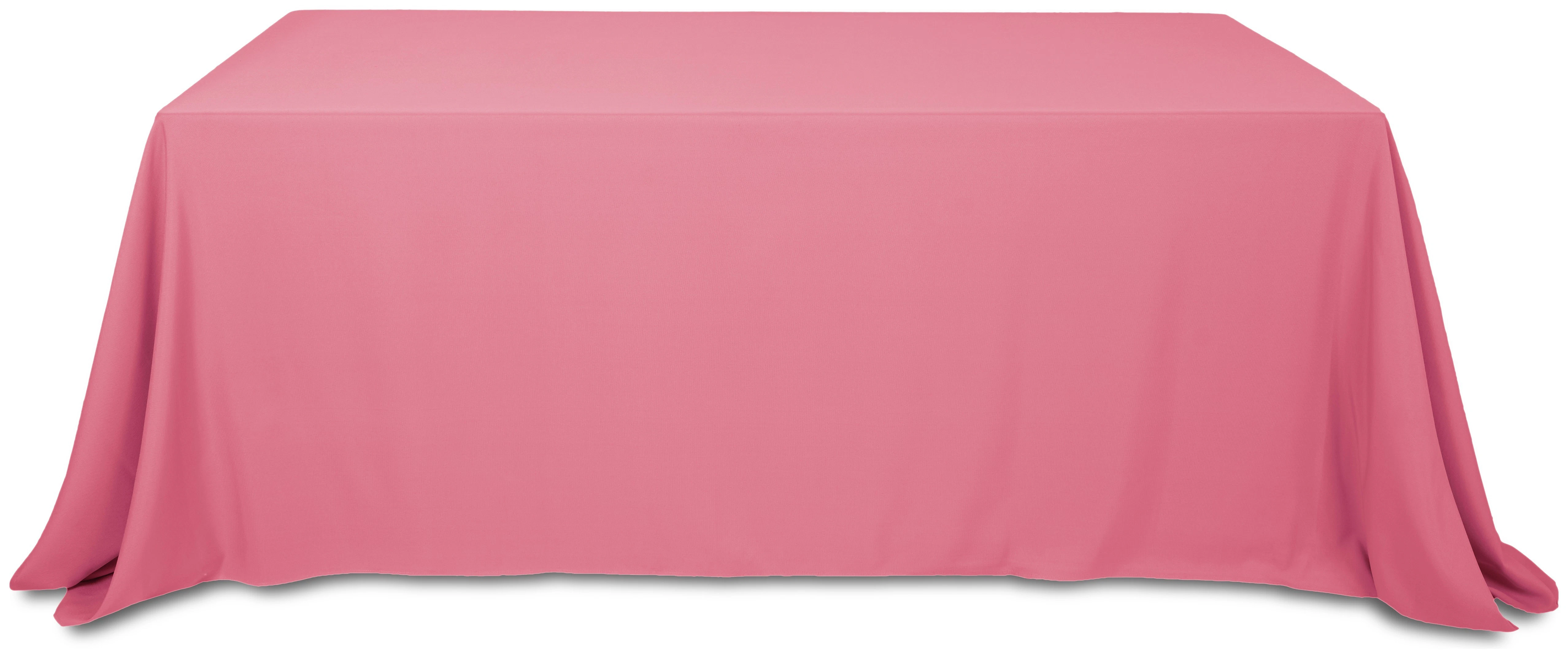 Скатерть "Альфа" розовый щербет прямоугольная