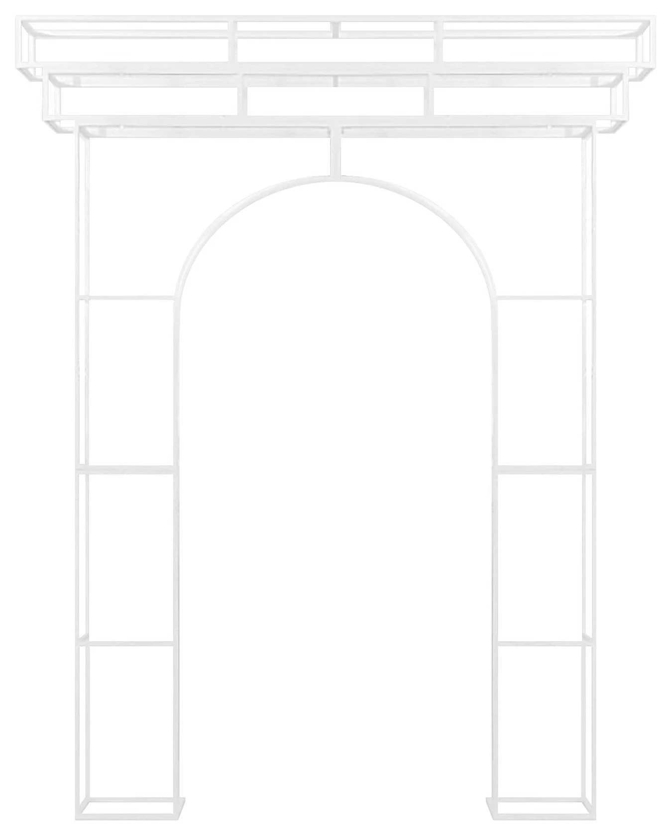 Арка "Альфа Центавра" белая