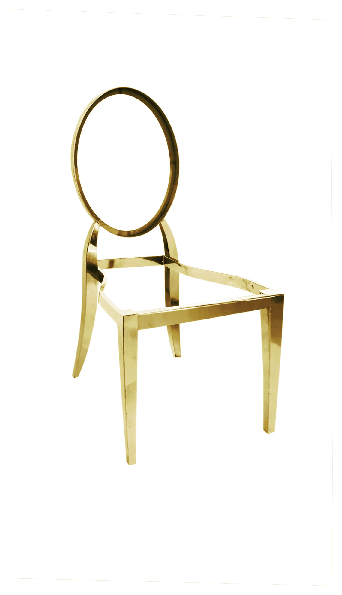 Каркас стула "Вашингтон" золотой