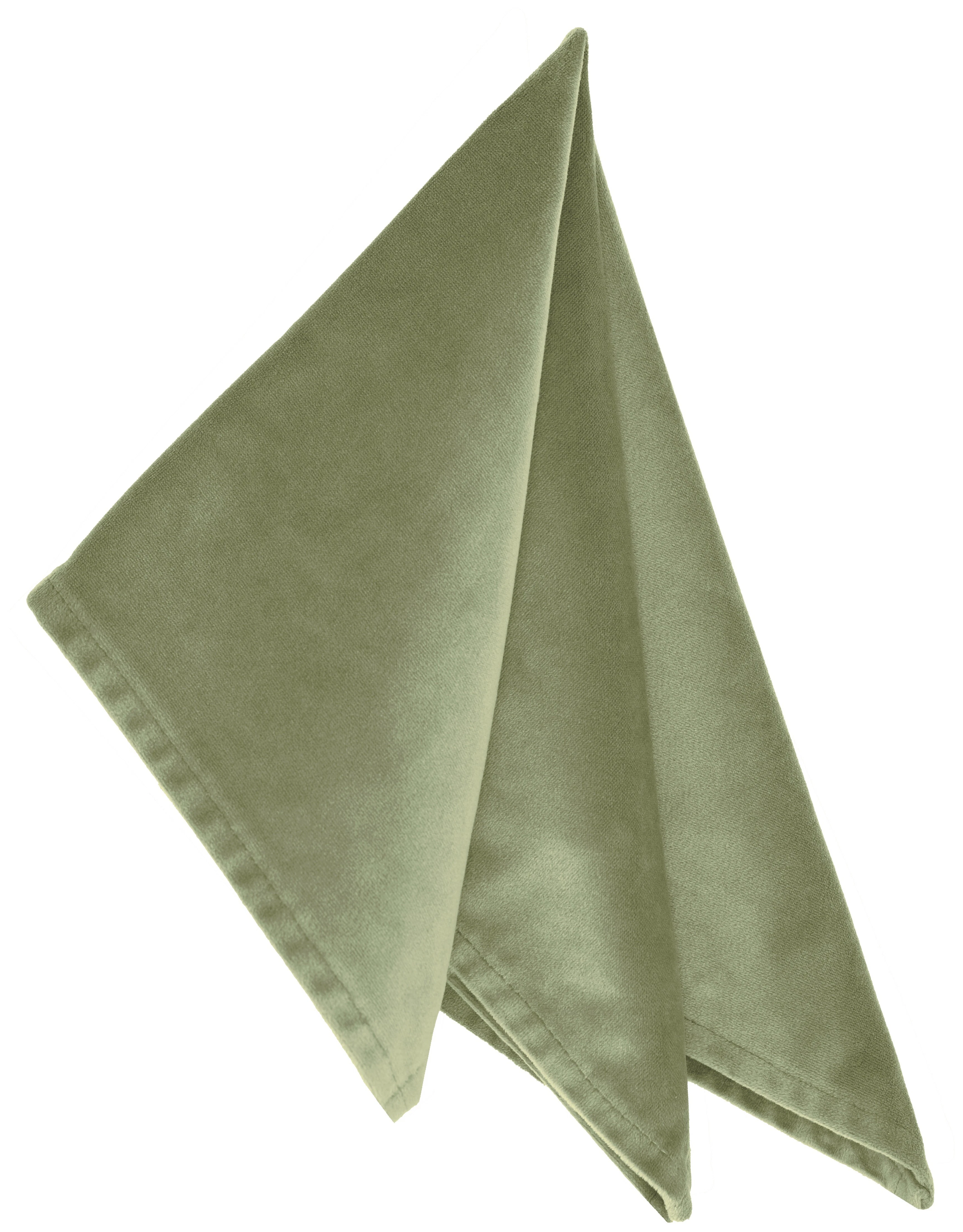 Салфетка бархатная "Бета" светло-зеленая