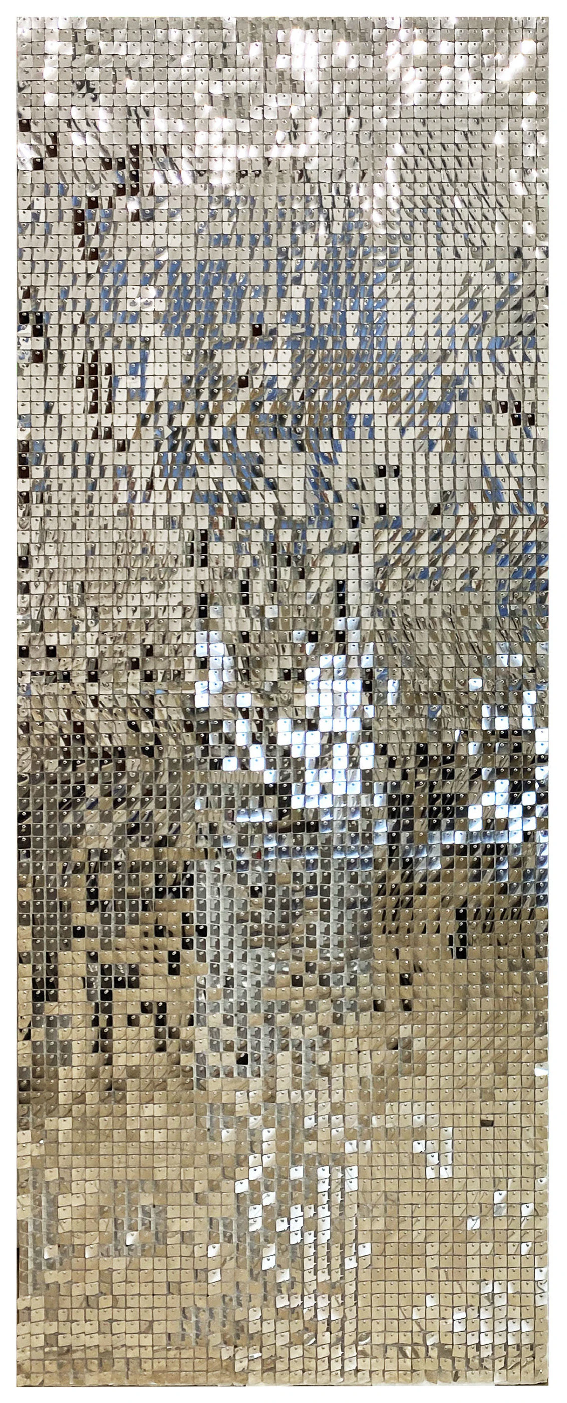 Задник "Октант" серебряный