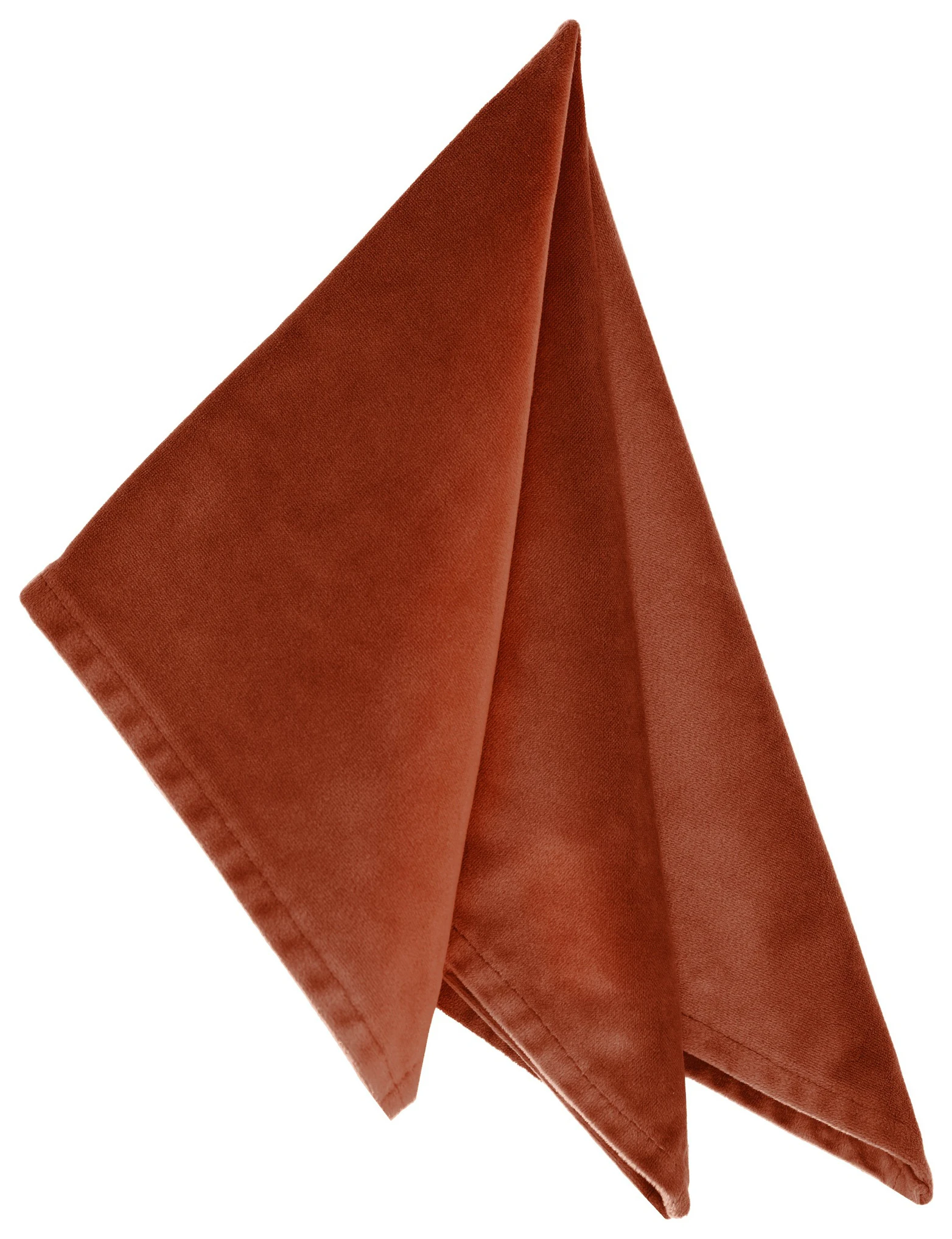 Салфетка бархатная "Бета" янтарная