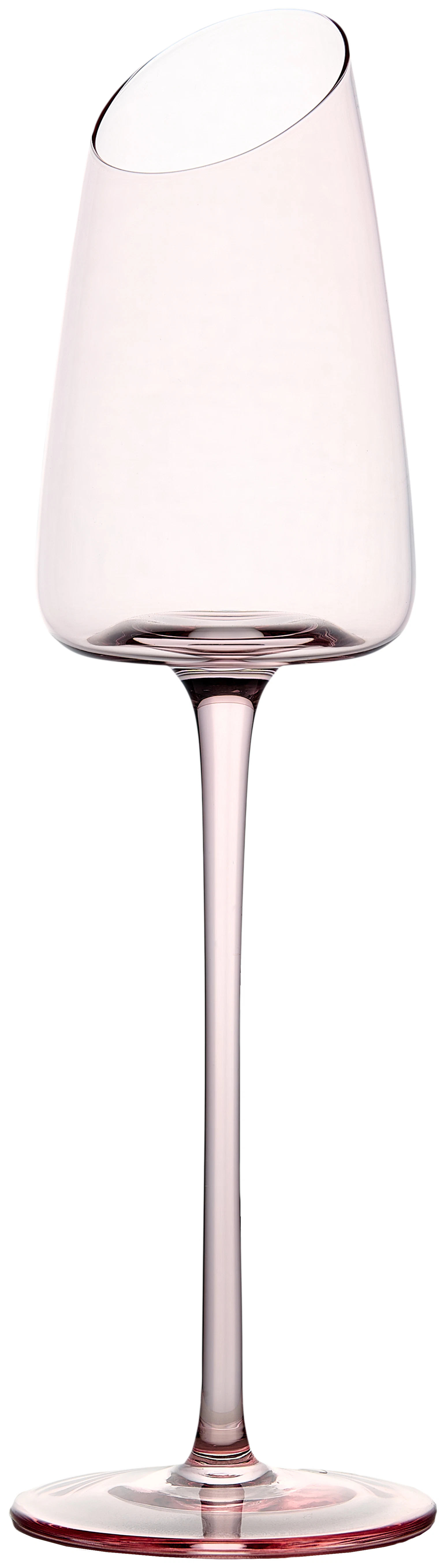 Бокал "Роулинг"  пыльно-розовый под шампанское