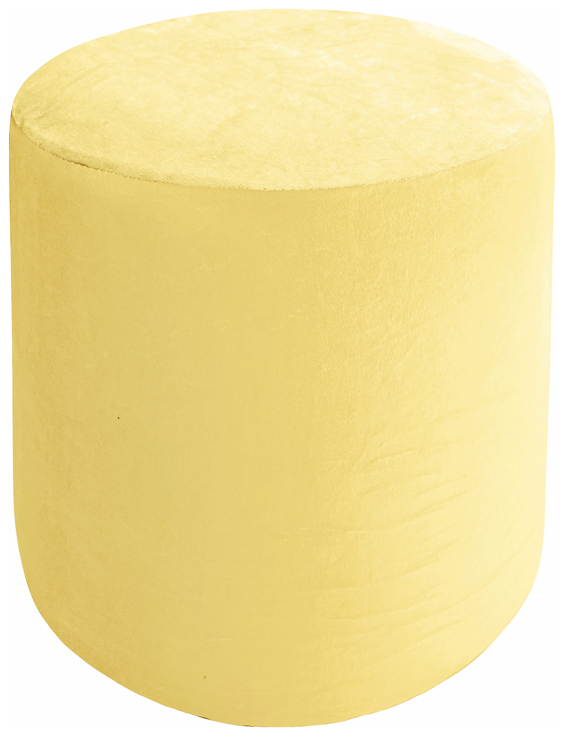 Пуфик "Фуфик" мини спелая дыня бархат