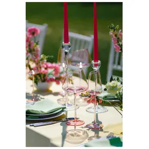 Набор бокалов "Роулинг" пыльно-розовых - Фото 4