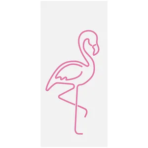 Неоновый силуэт "Фламинго" левый - Фото 1