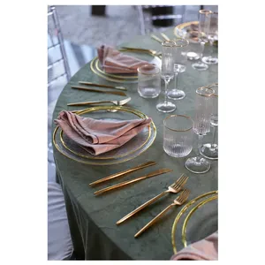 Набор бокалов "Бронте" с золотым кантом - Фото 3