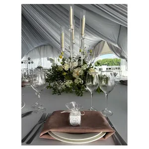 Салфетка канвас "Гамма" роза мента - Фото 3