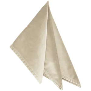 Салфетка бархатная "Бета" миндальный латте