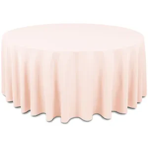 Скатерть "Альфа" розово-персиковая круглая - Фото 1