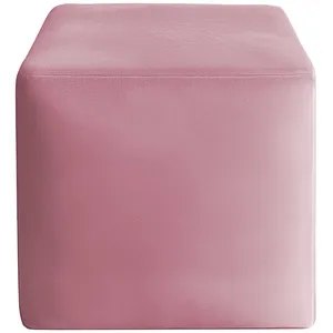Пуфик "Квадро" розовая сакура бархат
