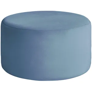 Пуфик "Фуфик" макс голубой сапфир бархат