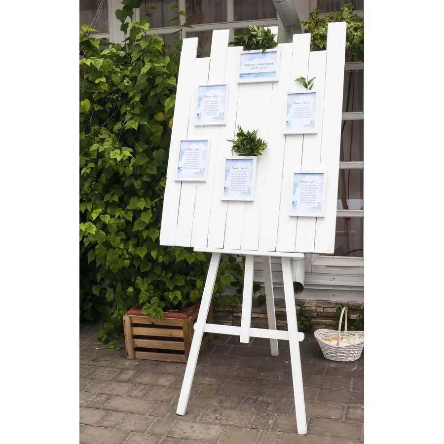 Мольберт "Даниэль" белый - Фото миниатюра 3