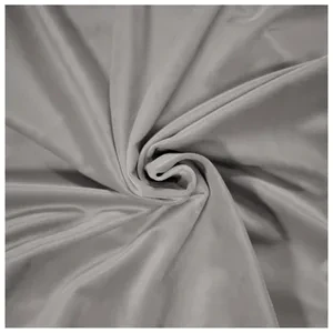 Скатерть бархатная "Бета" серая круглая - Фото 2