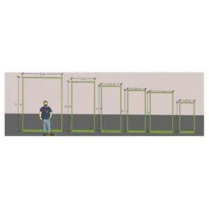 Арка "Лира 270" золотая - Фото 4