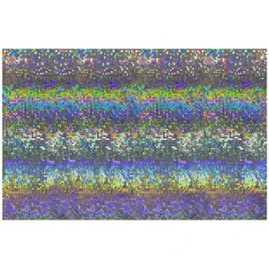 Задник "Октант" серебряный радужный - Фото 2