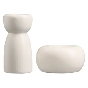 Набор подсвечников "Квирелл" белые