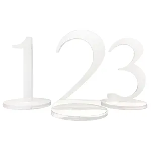 Набор номерков "Гроцион+" прозрачный, 1-9