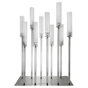 Подсвечник "Рути 10" прозрачный - Фото 1