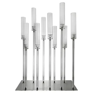 Подсвечник "Рути 10" прозрачный